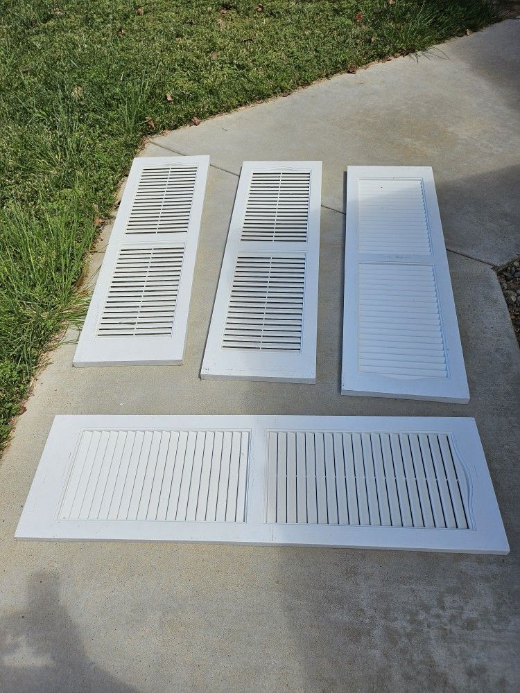 Window Shutters Bright White