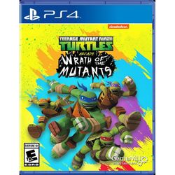 PLAYSTATION 4: TEENAGE MUTANT NINJA TURTLES ARCADE: WRATH OF THE MUTANTS
