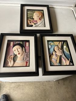 3 Nice Picture Frames. 8/12 By 10 Inches. $20 All. 