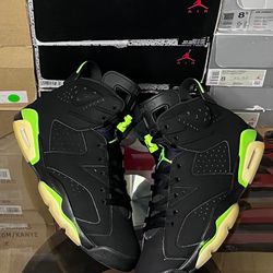 jordan 6 electric green 