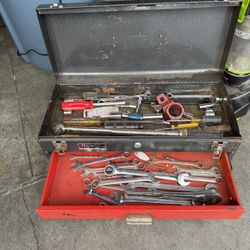 Craftsman Tool Box With Mixed  Tools