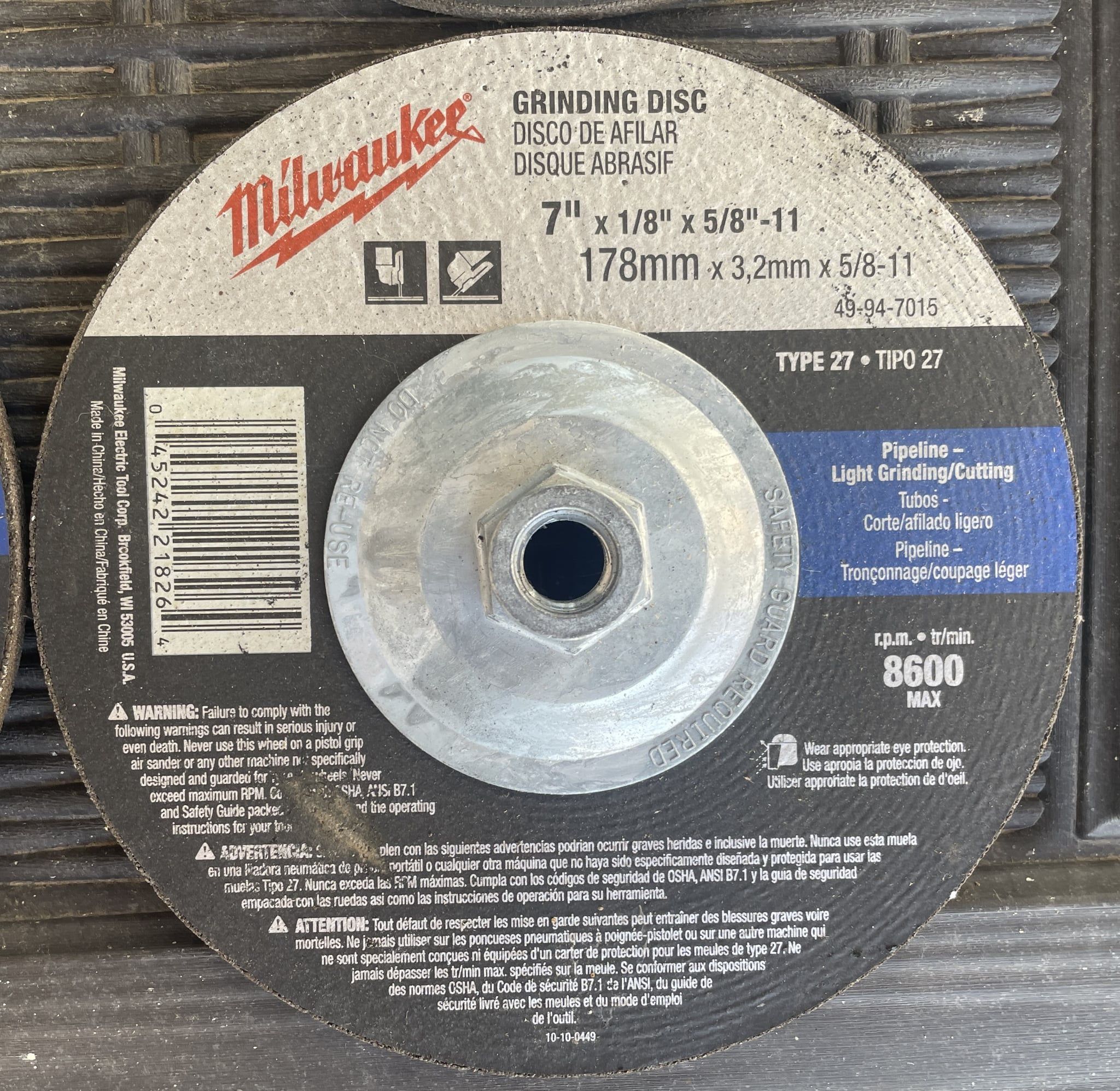 Grinding Disk