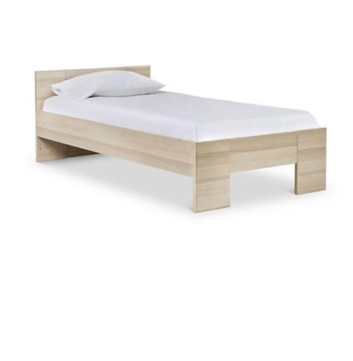 Dania Twin Bed ,with Night Stand And mattress 