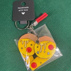 Pizza Keychain