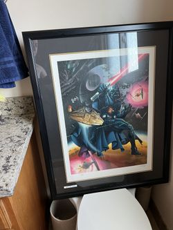 28x35 limited edition, Star Wars print