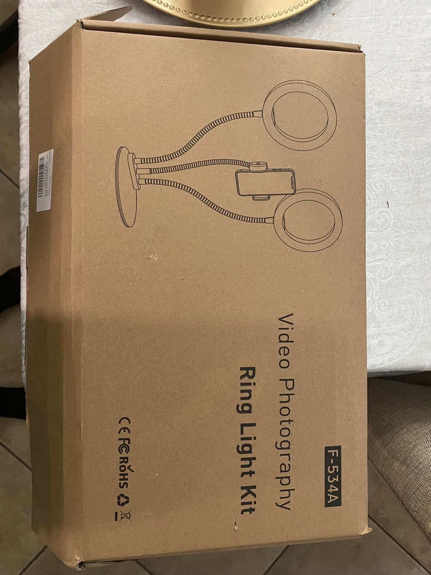 8” Video Photography Ring Light Kit