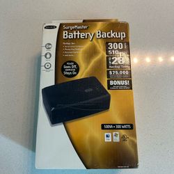 “NEW / BOXED” BELKIN SURGEMASTER BATTERY BACKUP 500 VA/ 300 Watts / 510 Joules
