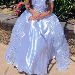 1st Communion Girls Dress Size 8