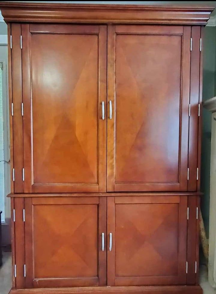Cherry Multifunctional Armoire 