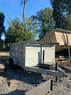 Panther Cargo 7x16 Dump Trailer — BRAND 🆕 💪🏻🔥 GPS TRACKED 🔒