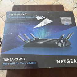 Netgear r7900 nighthawk x6 ac3000 router 