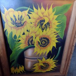 Sunflower Paint 