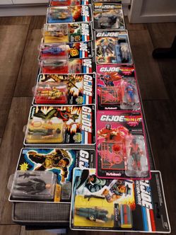 Gi joe figures vintage and older sealed!