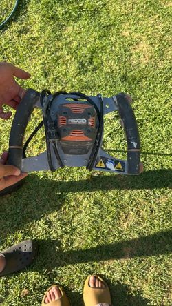 Ridgid cement mixer