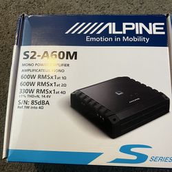 Alpine Amp 