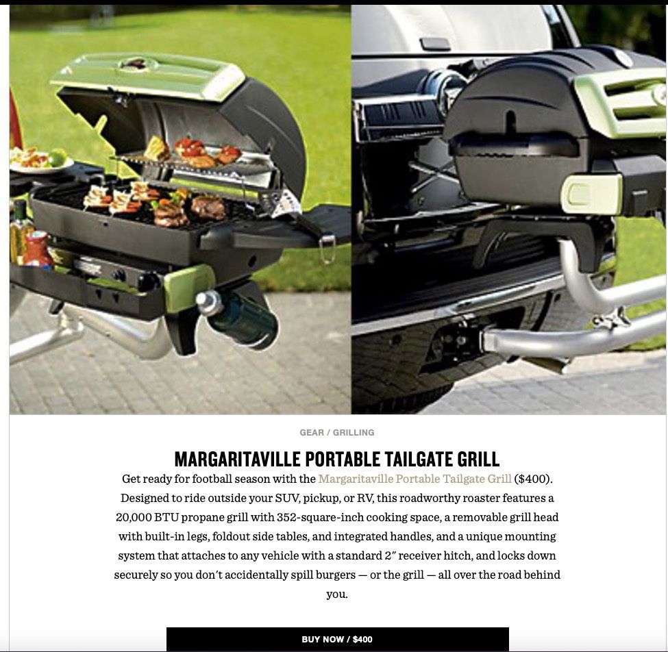 Margaritaville Tailgate Grill