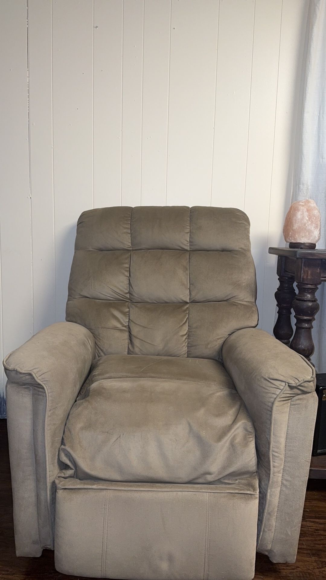 Beige Electric Recliner
