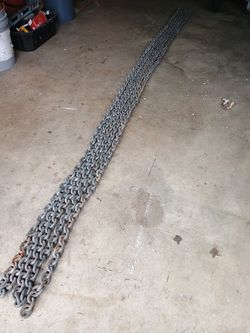 Anchor chain for boat