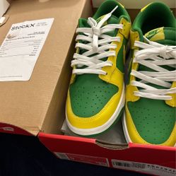 Nike Dunk Low Retro Reverse Brazil Size 9