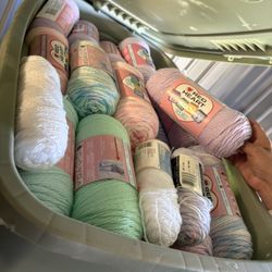 Brand New Bundles Of Yarn