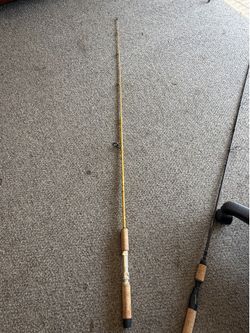 Eagle Claw Featherlight ~5’ or 5’6” Ultralight Spinning Rod - Compact Fiberglass - Good Used Condition