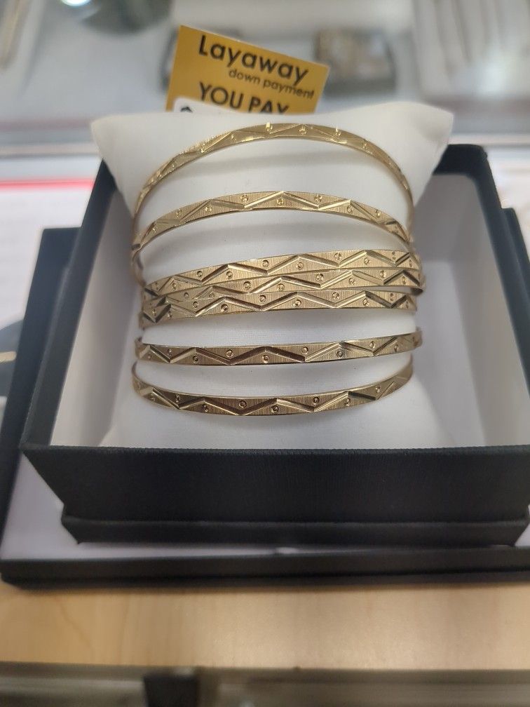 14k Solid Gold 7 Days Breaclte 61 Gram's Layway Available 10% Down If You Interested Please Ask Maribel Thank You