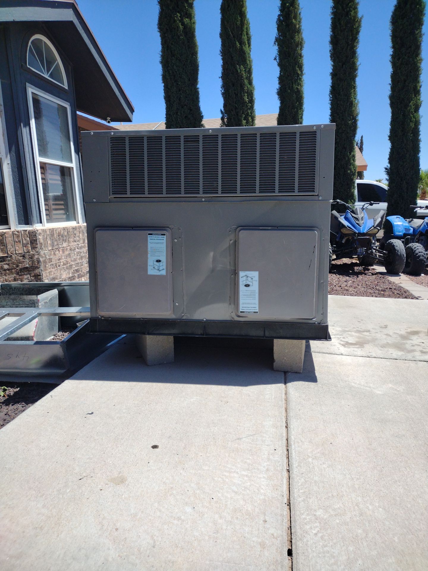 4 Ton All Electric refrigeration package unit