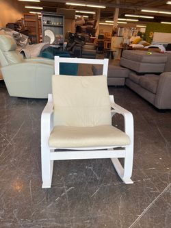 White Recliner Chair