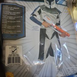 Star Wars Small 3-4 Years New Clone Trooper Blaster Not Included