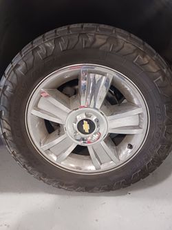 Chevy Silverado rims and tires