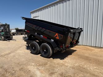 2026 RawMaxx SDX Knight Dump Trailer