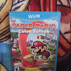 Paper Mario Color Splash for Nintendo Wii U