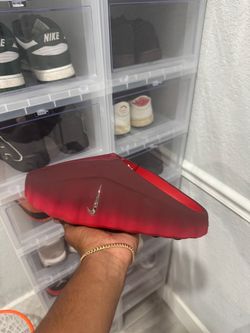 Nike mind 001 slide university red