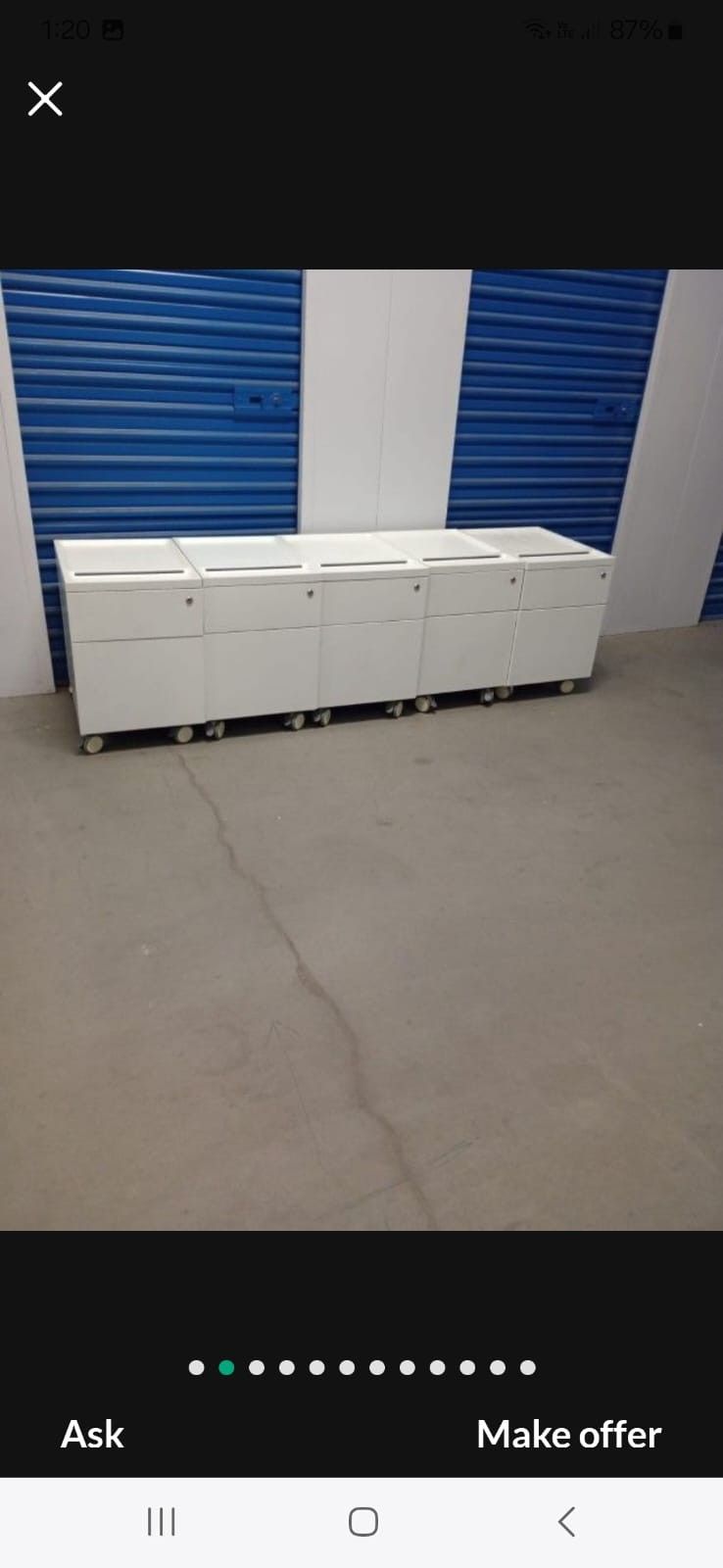 Metal File Cabinet $ 55 Each 1 Available Only 