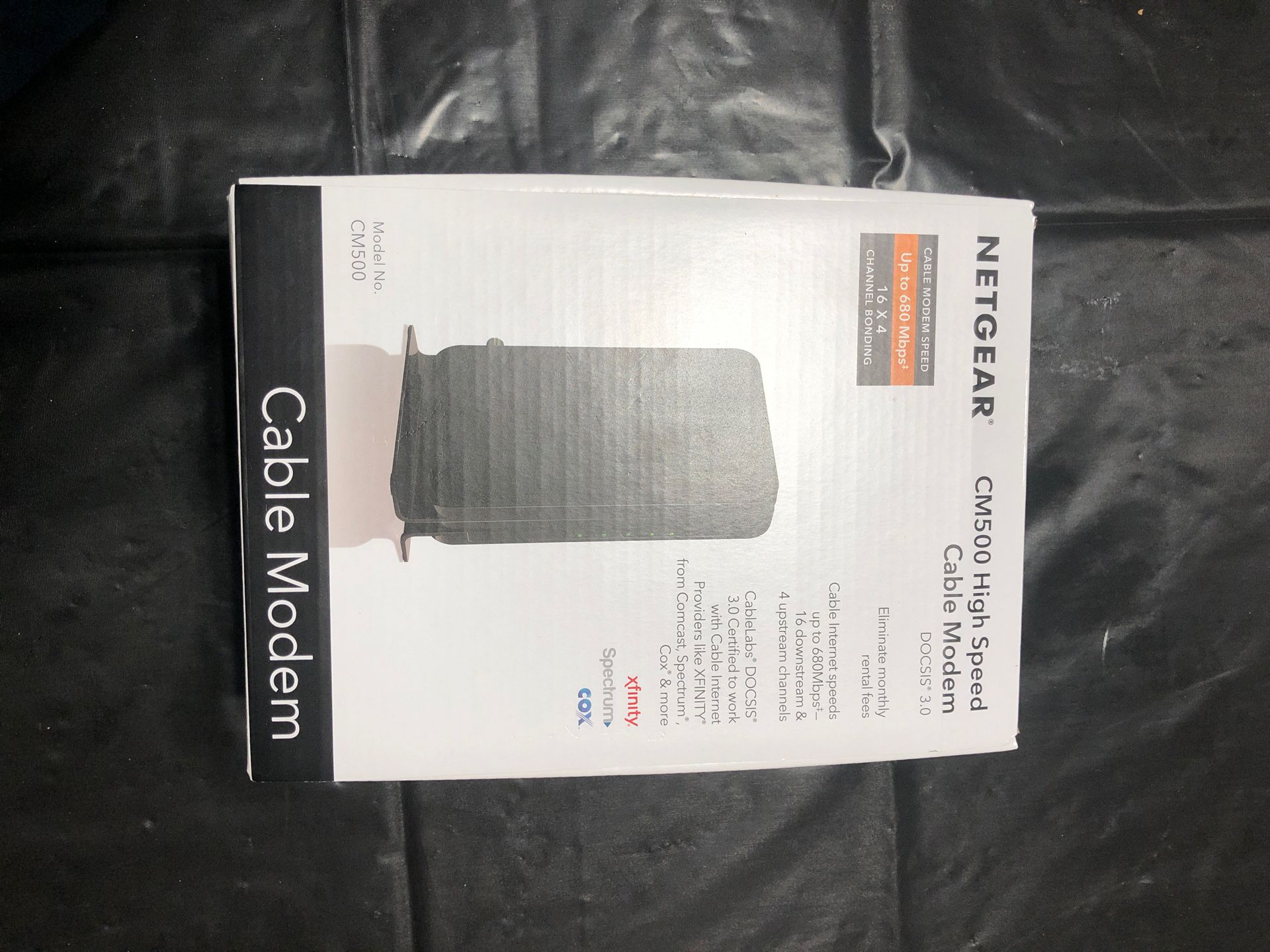 Cable modem CM 500 high ( just upgraded don’t need nome)