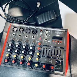6 Channels Mixer
