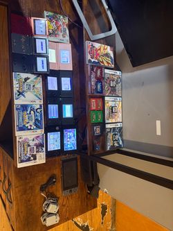 Pokemon game collection w/ consoles