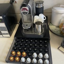 Nespresso  Coffee Machine With Drawer 