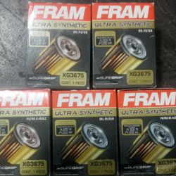 FRAM XG3506 ULTRA SYNTHETIC OIL FILTER WITH SURE GRIP UP TO 15,000 MIL - $5 (Pawtucket Rhode island)

