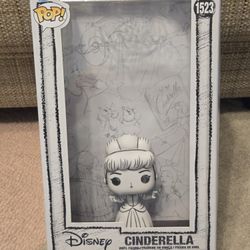 Disney Princess Cinderella Art Cover Sketch Funko Pop
