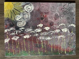 Fantastic Spring 18x24 Acrylic on Canvas