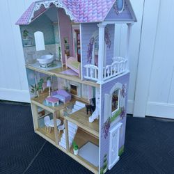 New Doll House/ Barbie House/ Large Doll House/ New In Box 