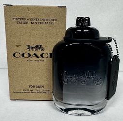 Coach New York For Men Eau de Toilette 3.3 Fl. Oz./100 Ml. Tester Bottle