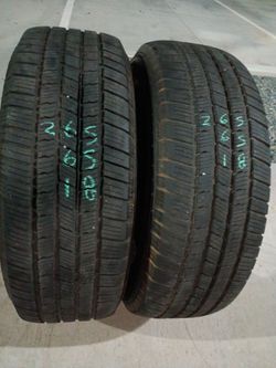 265/65r18 Michelin xlt a s pair of tires