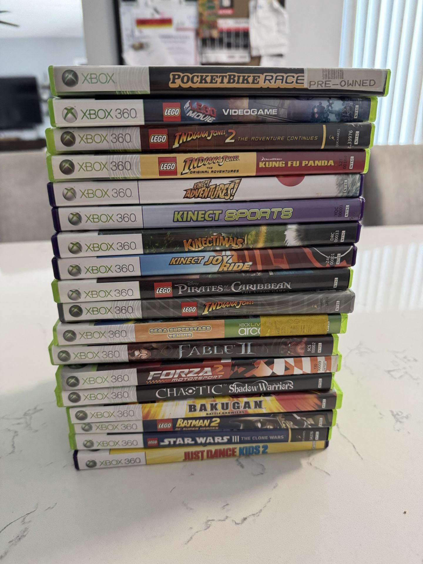 Xbox 360 video game lot