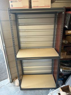 3 Tier Metal and Wood Multi Purpose Storage Shelf