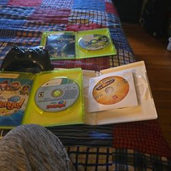 Two Xbox GAMES One Wii Game 