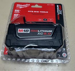Milwaukee M18 RedLithium XC5.0 Battery