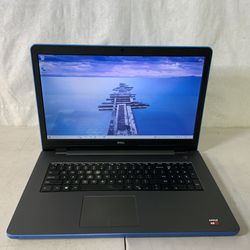 Dell Inspiron 5755, AMD A8-7410 APU With AMD Radeon R5 Graphics 2.20 GHz, 8GB DDR3 Ram, 256GB SSD, DVD-RW, Bluetooth.