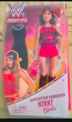 Wwe nikki bella barbie doll by mattel